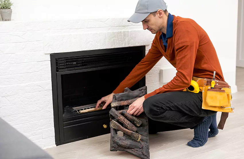 Wood Fireplace Repair in Lewisville, TX